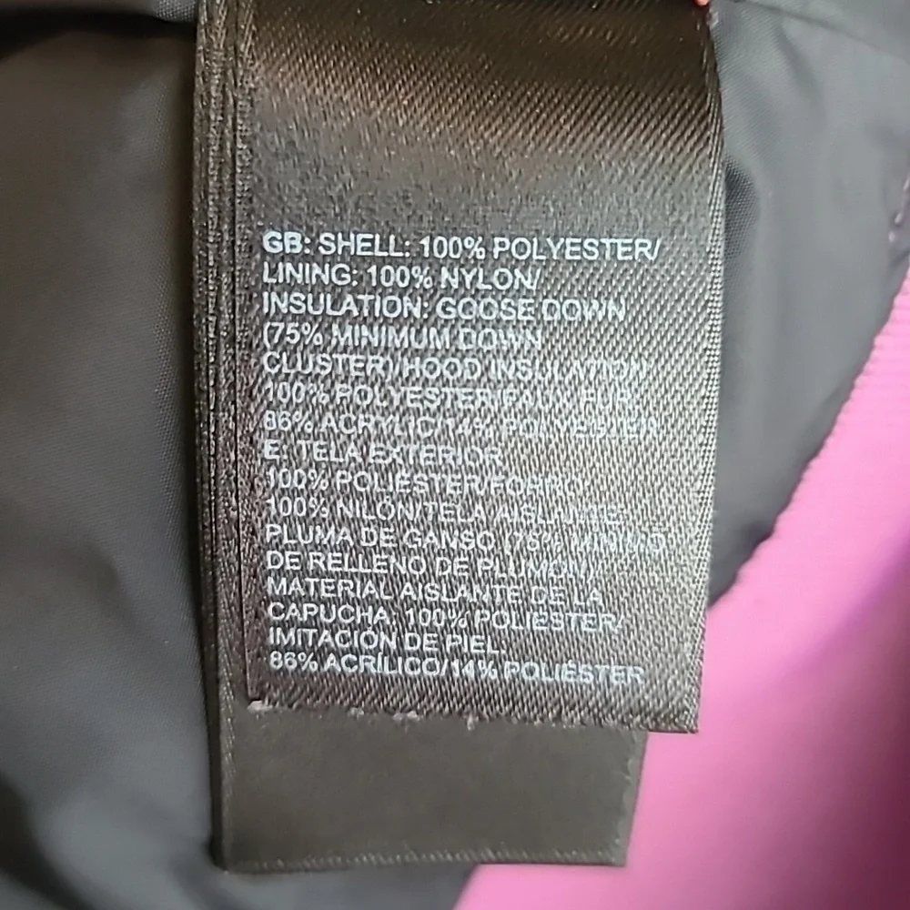 The North Face Purple Deluxe GOOSE Down Hooded Vest